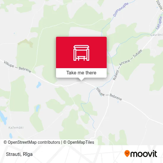Strauti map