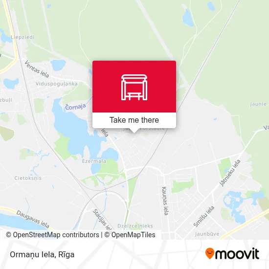 Ormaņu Iela map