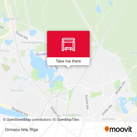 Ormaņu Iela map