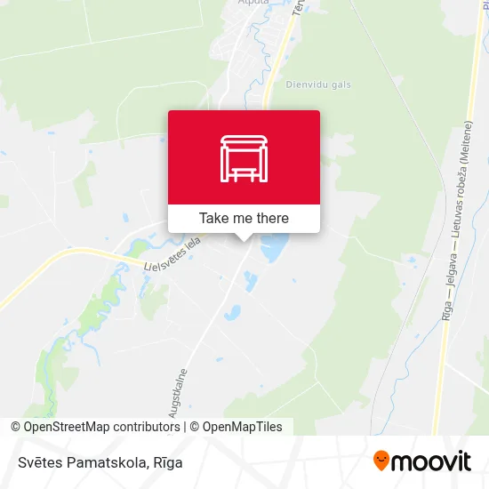 Svētes Pamatskola map