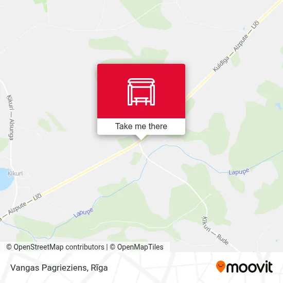 Vangas Pagrieziens map