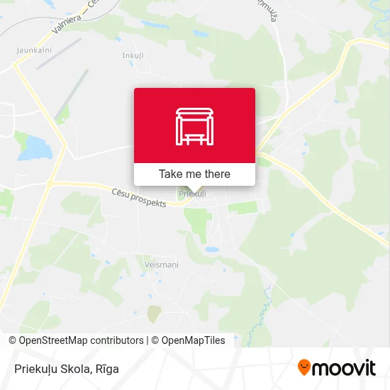 Priekuļu Skola map