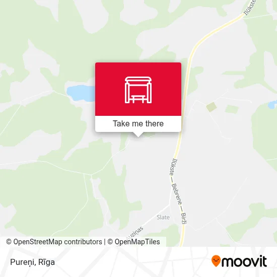 Pureņi map