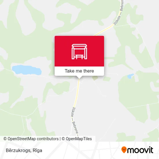 Bērzukrogs map
