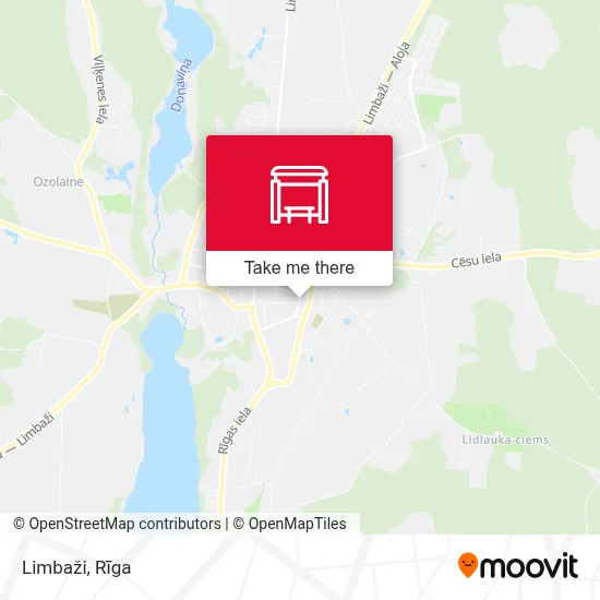Limbaži map