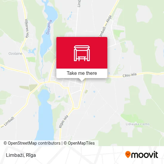 Limbaži map