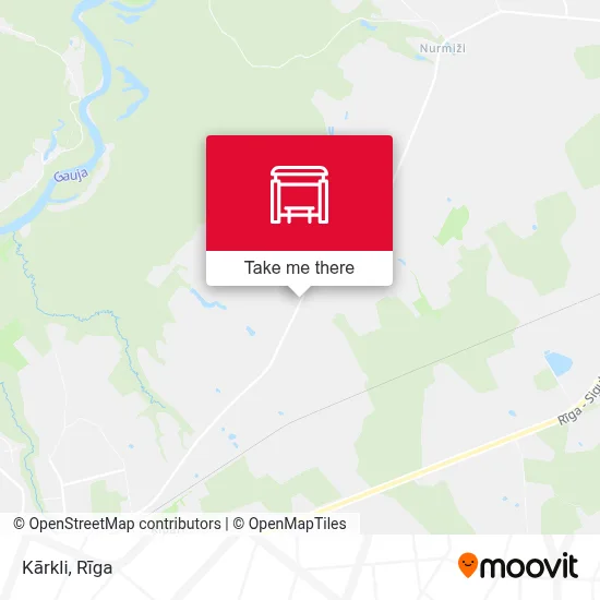Kārkli map