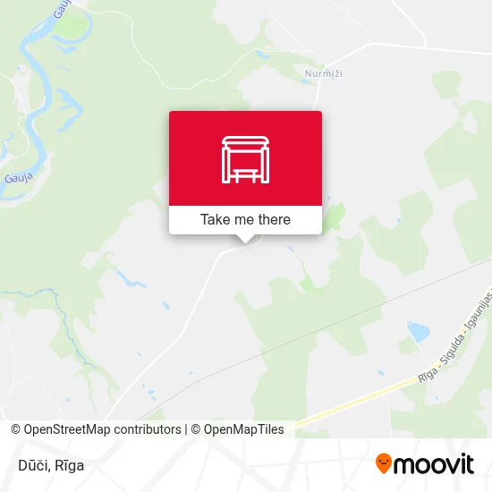 Dūči map