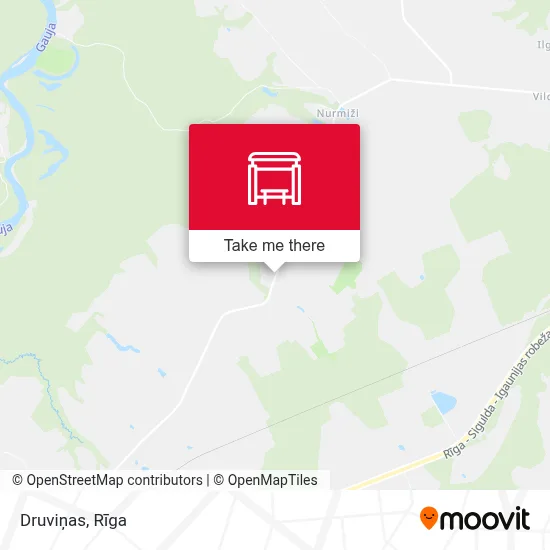 Druviņas map