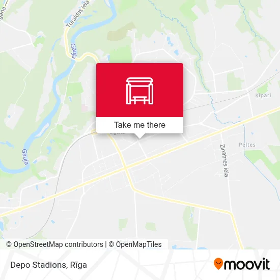 Depo Stadions map