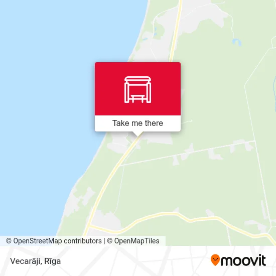 Vecarāji map