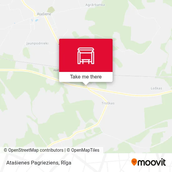 Atašienes Pagrieziens map
