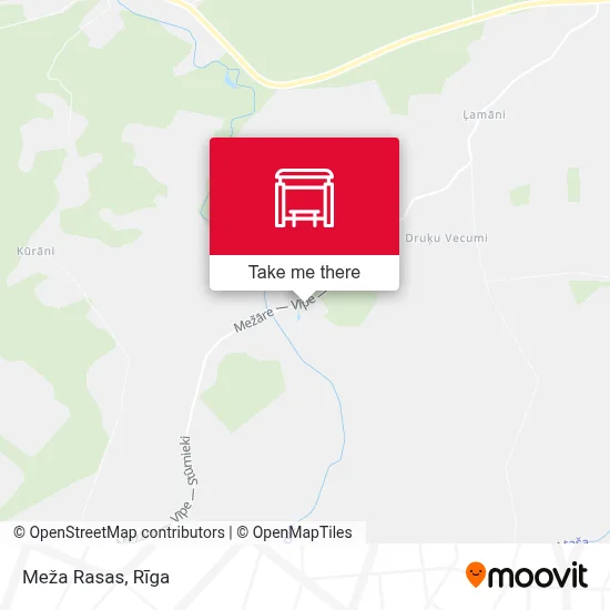 Meža Rasas map
