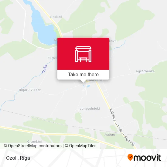 Ozoli map