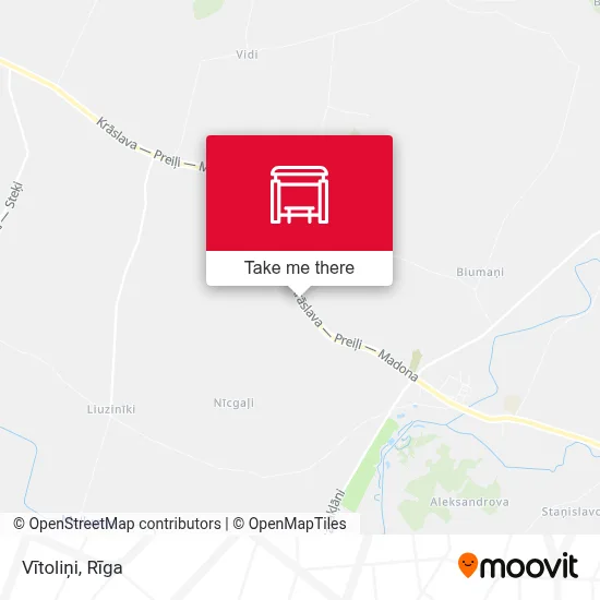 Vītoliņi map