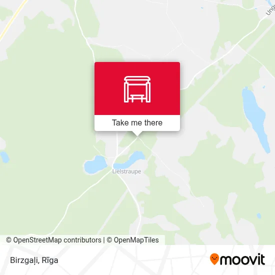 Birzgaļi map