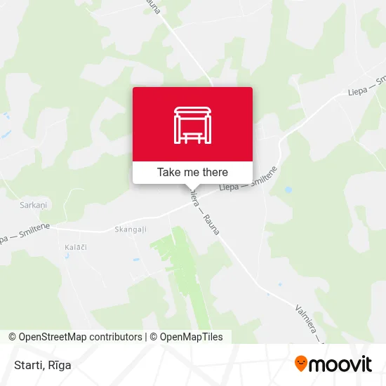Starti map