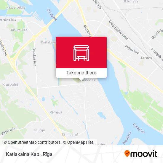 Katlakalna Kapi map
