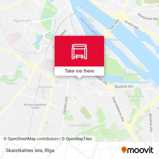 Skaistkalnes Iela map