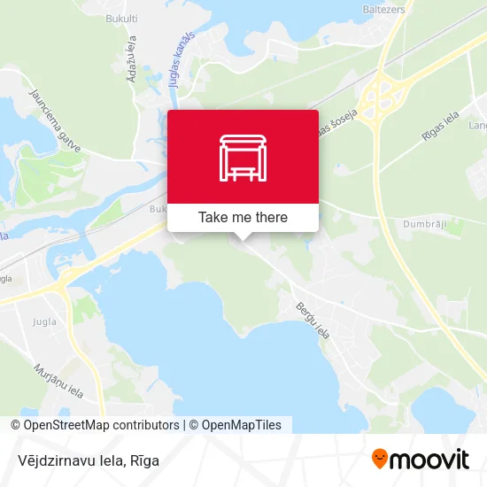Карта Vējdzirnavu Iela