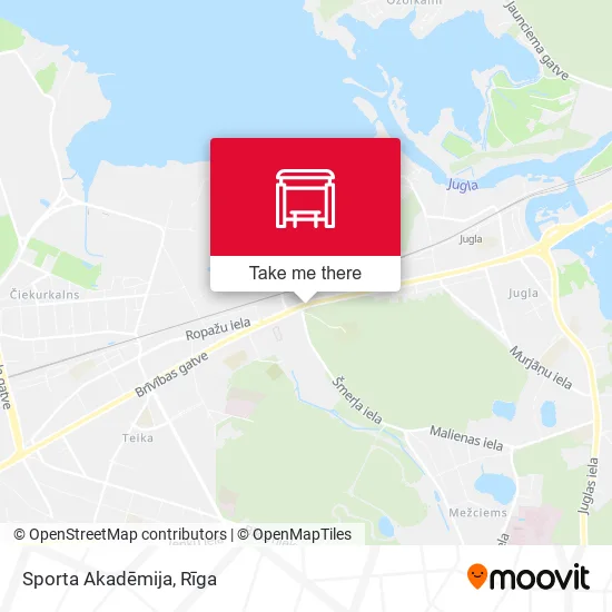 Карта Sporta Akadēmija