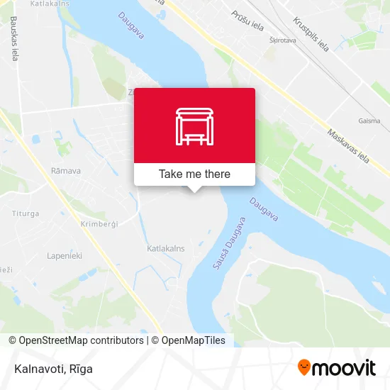 Карта Kalnavoti
