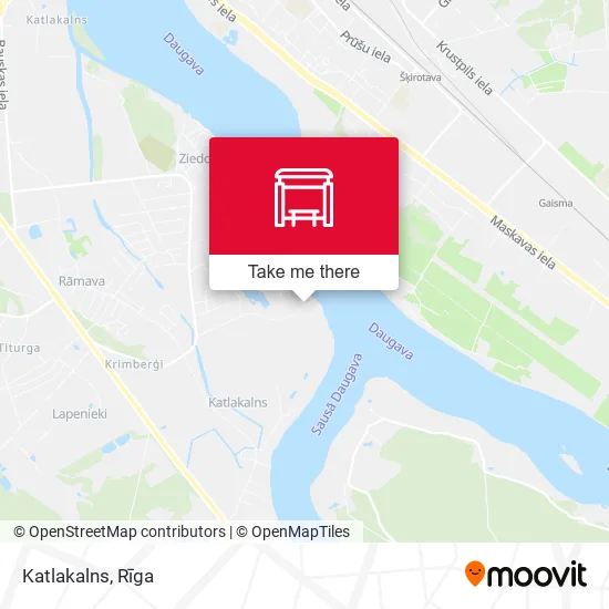 Карта Katlakalns