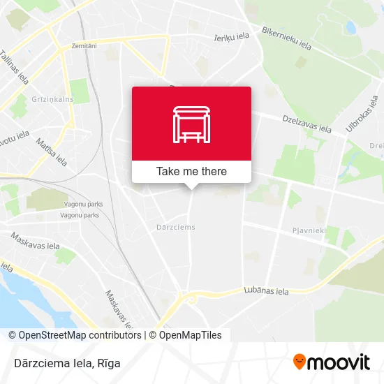Карта Dārzciema Iela