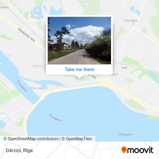 Карта Dārziņi