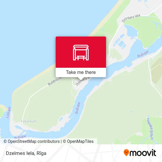 Карта Dzelmes Iela
