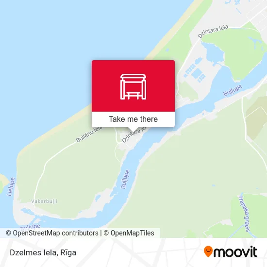 Карта Dzelmes Iela