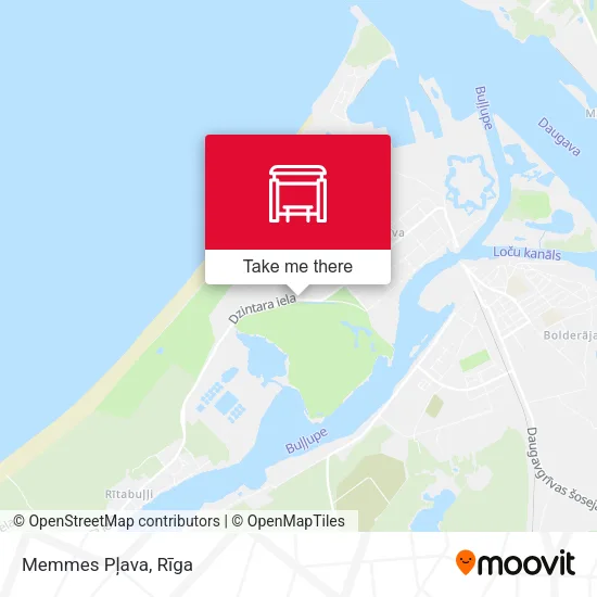 Карта Memmes Pļava