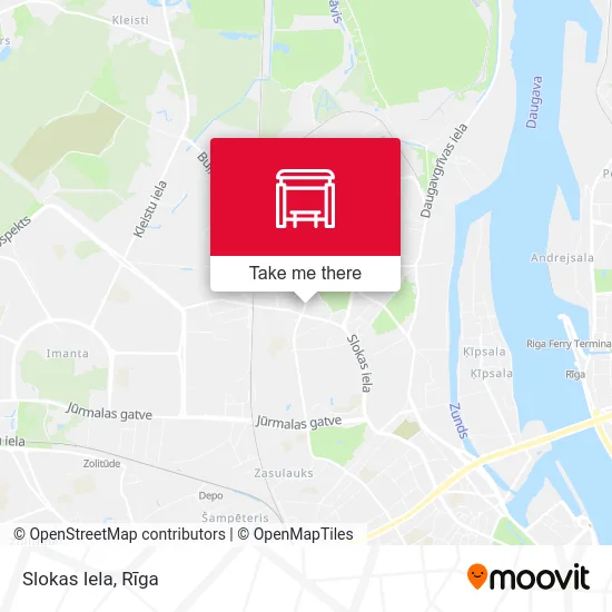 Карта Slokas Iela
