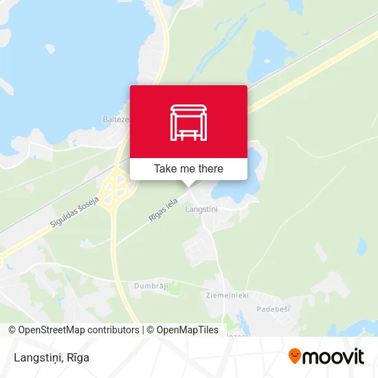 Карта Langstiņi