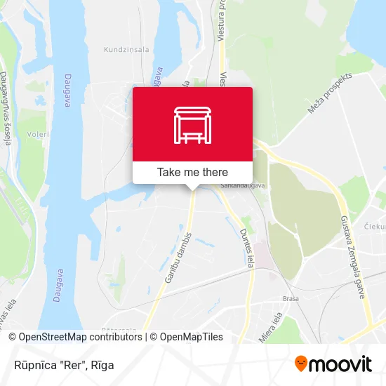 Карта Rūpnīca "Rer"