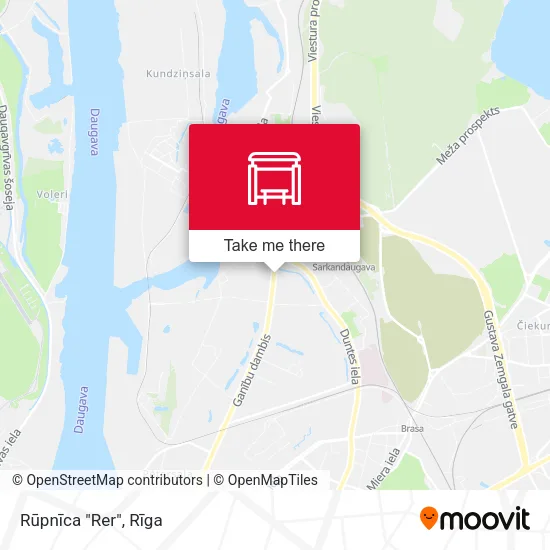 Карта Rūpnīca "Rer"