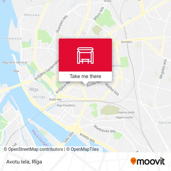 Avotu Iela map