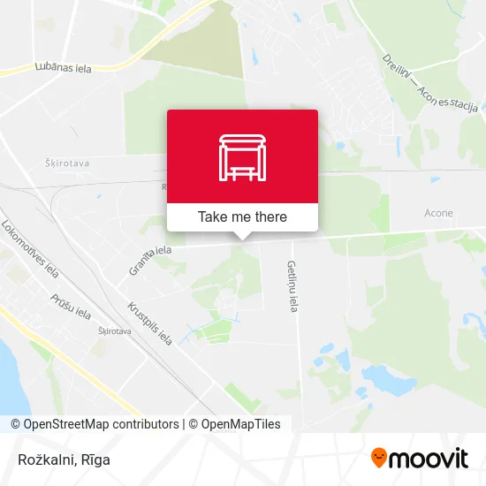 Карта Rožkalni