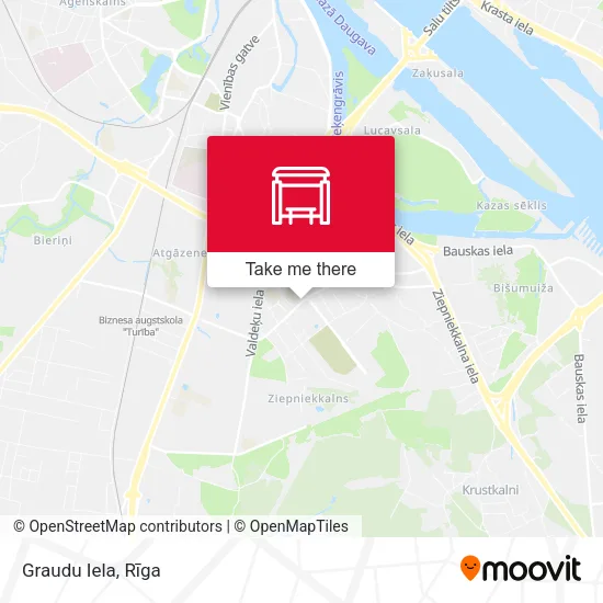 Карта Graudu Iela