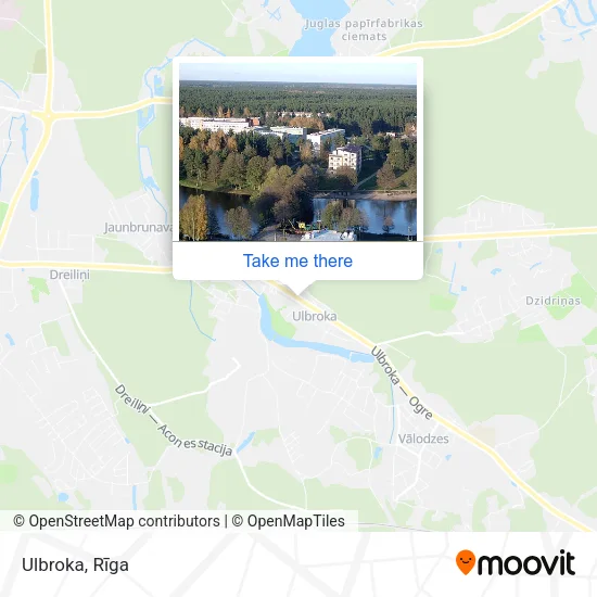 Карта Ulbroka