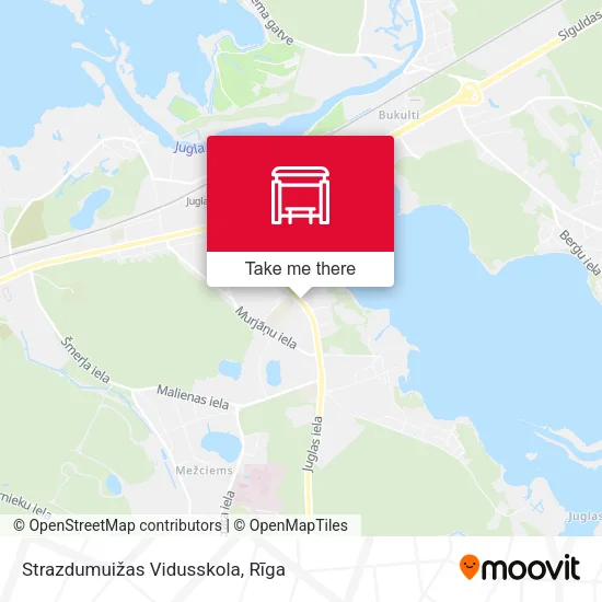 Карта Strazdumuižas Vidusskola