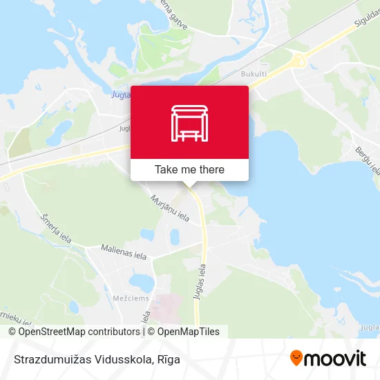 Карта Strazdumuižas Vidusskola