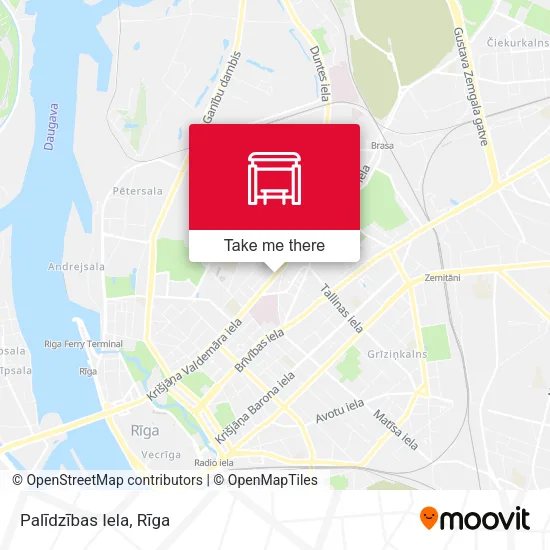 Palīdzības Iela map
