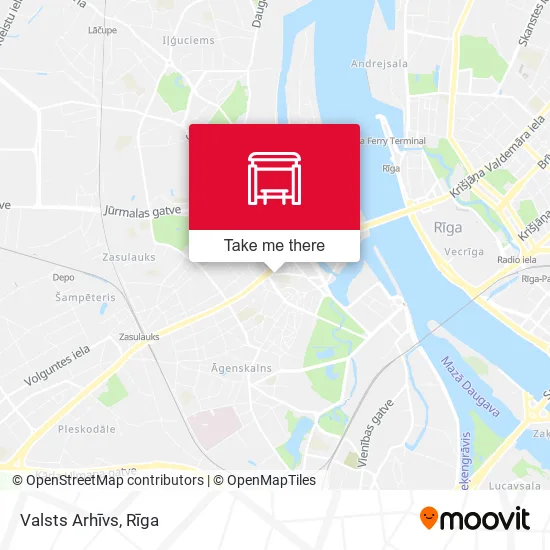 Карта Valsts Arhīvs