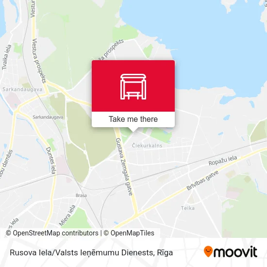Карта Rusova Iela / Valsts Ieņēmumu Dienests