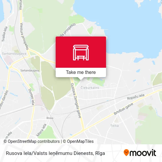 Карта Rusova Iela / Valsts Ieņēmumu Dienests