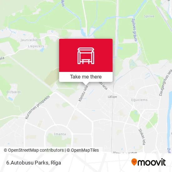 6.Autobusu Parks map