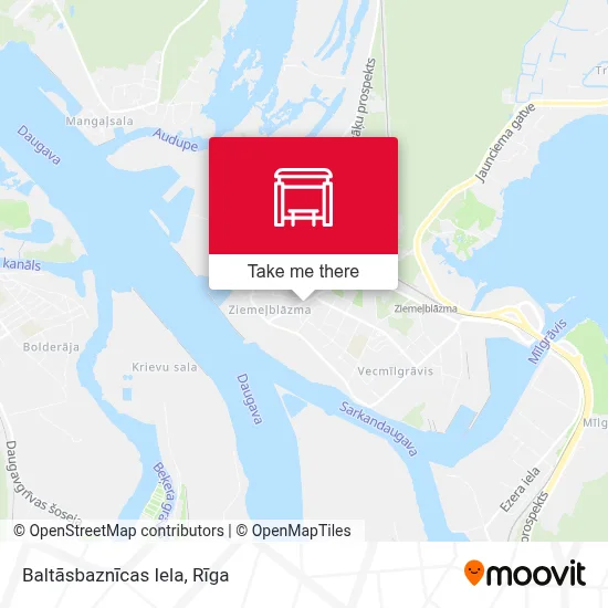Baltāsbaznīcas Iela map