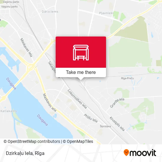 Карта Dzirkaļu Iela
