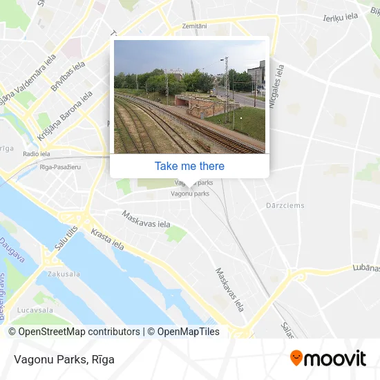 Карта Vagonu Parks